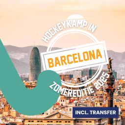 Hockeykamp Barcelona 1 t/m 9 aug 2025 (incl. transfer)