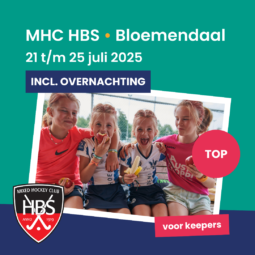 5-daags TOP keeperskamp juli HBS incl. overnachting (ma 21-vr 25)