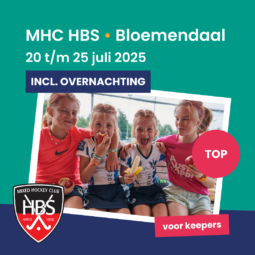 5-daags TOP keeperskamp juli HBS incl. overnachting (zo-20-vr 25)