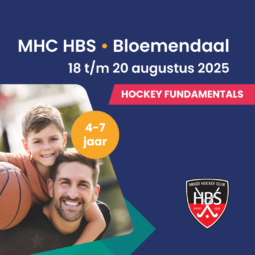 3-daags Hockey FUNdamentals kamp aug HBS