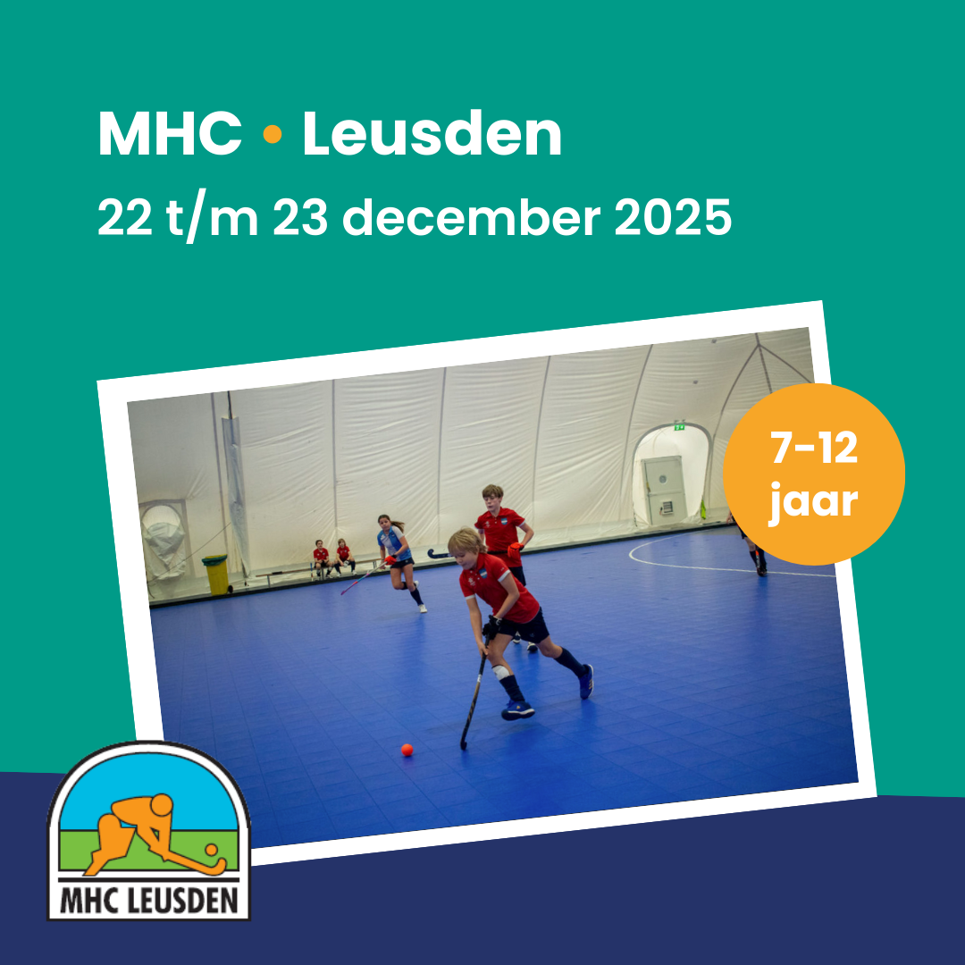 2-daags zaalhockeykamp dec Leusden