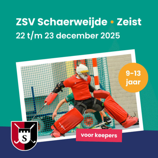 2-daags zaalkeeperskamp dec Schaerweijde